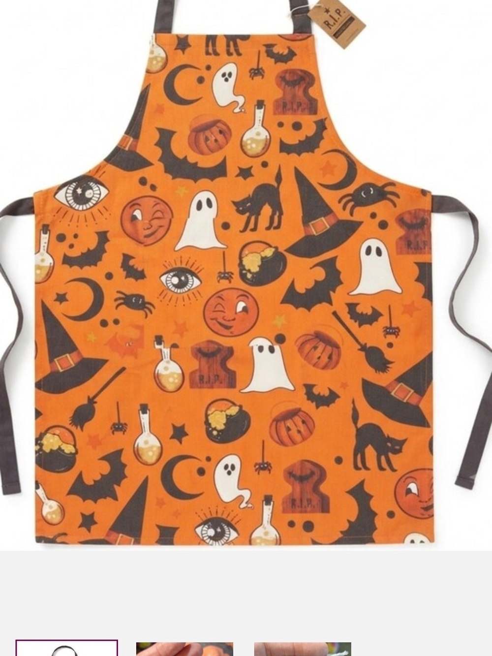 Halloween Apron Nwt